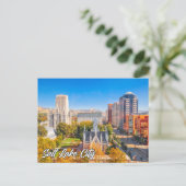 Salt Lake City, Utah, Verenigde Staten Briefkaart (Staand voorkant)