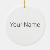 Salt Lake City Utah Verenigde Staten Keramisch Ornament (Achterkant)