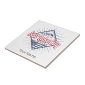 Salt Lake City Utah Verenigde Staten Tegeltje (Zijkant)