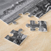 Salt Lake City, Utah - zwart en wit - 8 x 10 inch Legpuzzel (Zijkant)