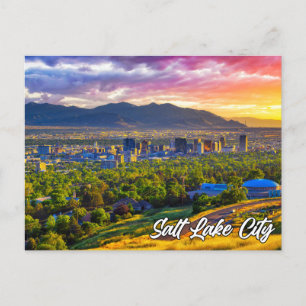 Salt Lake City, Verenigde Staten Briefkaart