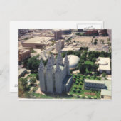 Salt Lake LDS Temple Briefkaart (Voorkant / Achterkant)