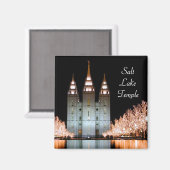 Salt Lake LDS Temple Magnet (Voorkant / Achterkant)