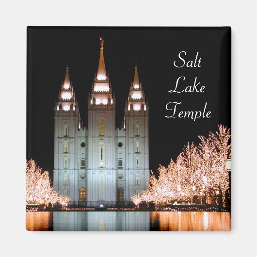 Salt Lake LDS Temple Magnet (Voorkant)