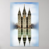 Salt Lake LDS Temple Poster (Voorkant)