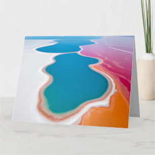 Salt Lake Natuur Buitenlandschap Rustig Kaart