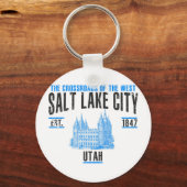 Salt Lake Sleutelhanger (Voorkant)