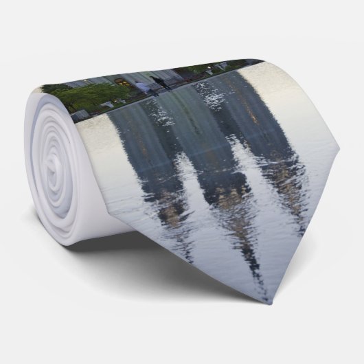 Salt Lake Temple Evening Stropdas (Opgerold)