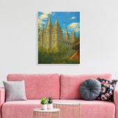 Salt Lake Temple Painting #2™ LDS Canvas Muurkunst (Insitu (Woonkamer))