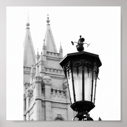 Salt Lake Temple Poster (Voorkant)