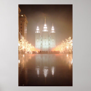 Salt Lake Temple Poster