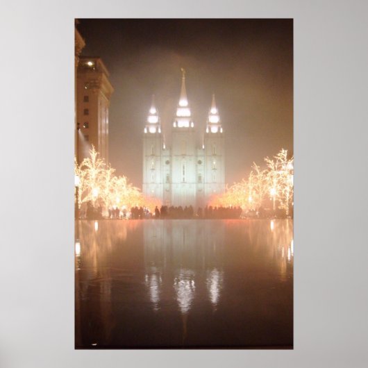 Salt Lake Temple Poster (Voorkant)