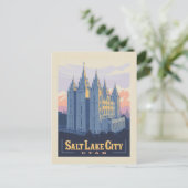 Salt Lake Temple | Salt Lake City, Utah Briefkaart (Staand voorkant)