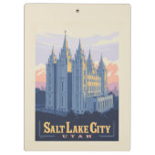 Salt Lake Temple | Salt Lake City, Utah Klembord (Achterkant)