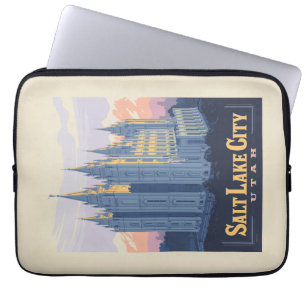 Salt Lake Temple Salt Lake City, Utah Laptop Sleeve