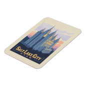 Salt Lake Temple | Salt Lake City, Utah Magneet (Linkerzijde)