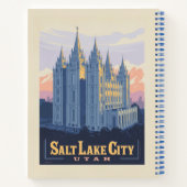 Salt Lake Temple | Salt Lake City, Utah Notitieboek (Achterkant)
