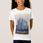 Salt Lake Temple | Salt Lake City, Utah T-shirt (Voorkant)