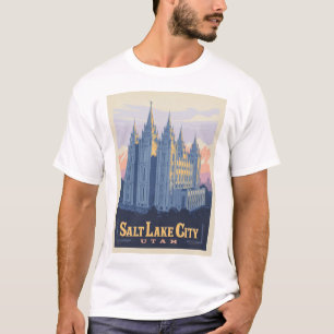 Salt Lake Temple   Salt Lake City, Utah T-shirt