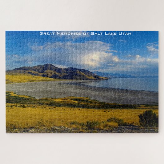 Salt Lake Utah. Jigzaag Puzzle Legpuzzel (Horizontaal)