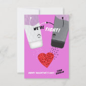 Salt & Pepper Classroom Valentijnsdag Kaart (Voorkant)