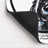 Salt Pepper Schnauzer IAAM Muismat (Hoek)