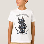 Salt Pepper Schnauzer IAAM T-shirt (Voorkant)
