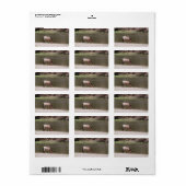 Salt River Wild Horses Collection Address Label (Full Sheet)