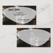 Salt Shaker Fun Diner Restaurant Visitekaartje (Voorkant / Achterkant)