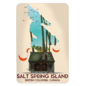 Salt Spring Island British Columbia Canada Magneet (Verticaal)
