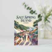 Salt Spring Island Canada Briefkaart (Staand voorkant)