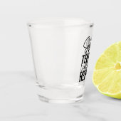 Salt • Tequila • Lime • Repeat Shot Glas (Links)