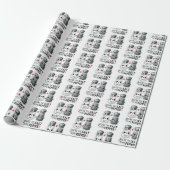 Salt To My Pepper Love Gift Wrapping Paper Cadeaupapier (Uitgerold)