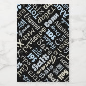 Salt Voedselcontainer Etiket (Enkel label)