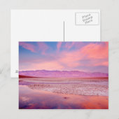 Salt Water Lake Death Valley Briefkaart (Voorkant / Achterkant)