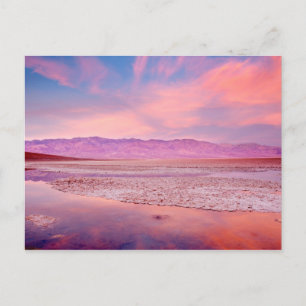 Salt Water Lake Death Valley Briefkaart