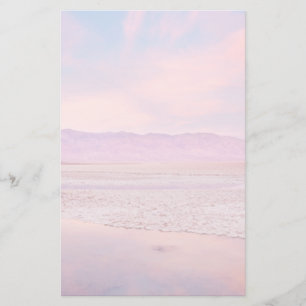 Salt Water Lake Death Valley Briefpapier