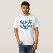 Salt & Water Ocean Vibes T-shirt (Voorkant volledig)