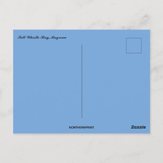 Salt Whistle Bay Mayreau Briefkaart (Achterkant)