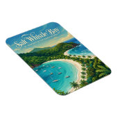 Salt Whistle Bay St. Vincent en de Grenadines Magneet (Rechterzijde)