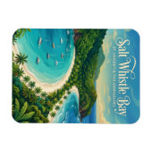 Salt Whistle Bay St. Vincent en de Grenadines Magneet (Horizontaal)