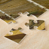 Salt Windmill Harbor in Western Sicily, Italy Legpuzzel (Zijkant)