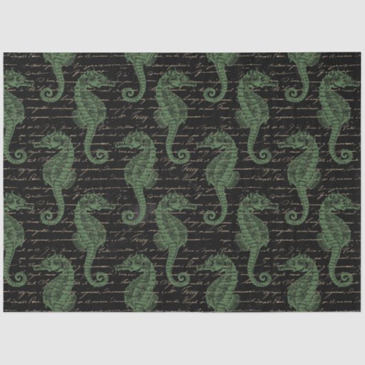 Salt Witch Grimore Serie Ontwerp 13 Tissuepapier (Voorkant)