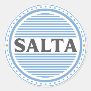 Salta City Pride Embleem – Argentijnse identiteit Ronde Sticker