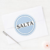 Salta City Pride Embleem – Argentijnse identiteit Ronde Sticker (Envelop)