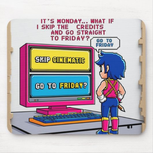 Saltar créditos hasta el viernes muismat (Voorkant)