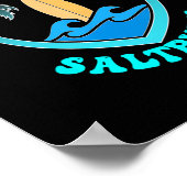 Saltburn, Wake Up And Surf  Poster (Hoek)