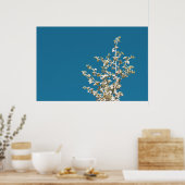 Saltbush Atriplex Leaf Natuur Minimalistisch Poste Poster (Keuken)