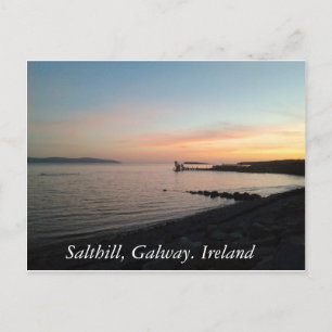 Salthill, Galway, Ierland Briefkaart