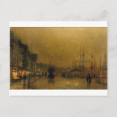Salthouse Dock, Liverpool John Atkinson Grimshaw Briefkaart (Voorkant)
